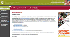 Desktop Screenshot of nmahsmh.health.wa.gov.au