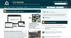 Desktop Screenshot of intersector.wa.gov.au