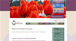 Desktop Screenshot of nannup.wa.gov.au