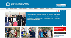 Desktop Screenshot of fh.health.wa.gov.au