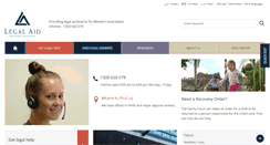 Desktop Screenshot of legalaid.wa.gov.au