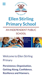 Mobile Screenshot of ellenstirlingps.wa.edu.au