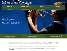 Tablet Screenshot of helenacollege.wa.edu.au