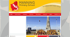 Desktop Screenshot of manningps.wa.edu.au