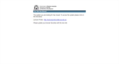 Desktop Screenshot of lecturerportal.swrc.tafe.wa.edu.au