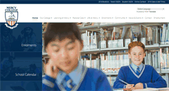 Desktop Screenshot of mercy.wa.edu.au