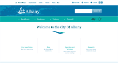 Desktop Screenshot of albany.wa.gov.au
