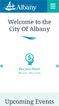 Mobile Screenshot of albany.wa.gov.au