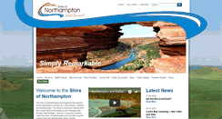 Desktop Screenshot of northampton.wa.gov.au