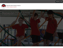 Tablet Screenshot of mosmanparkps.wa.edu.au