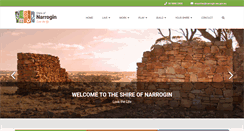 Desktop Screenshot of narrogin.wa.gov.au