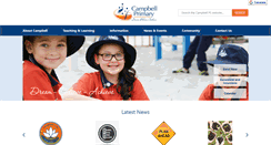 Desktop Screenshot of campbellprimaryschool.wa.edu.au