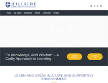 Tablet Screenshot of hillside.wa.edu.au