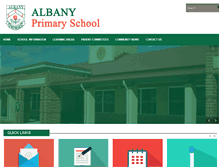 Tablet Screenshot of albanyprimary.wa.edu.au