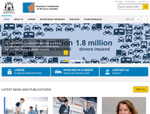 Tablet Screenshot of icwa.wa.gov.au