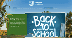 Desktop Screenshot of dampier.wa.edu.au