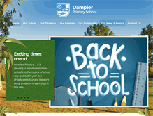 Tablet Screenshot of dampier.wa.edu.au