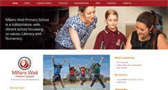 Desktop Screenshot of millarswellps.wa.edu.au