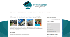 Desktop Screenshot of bannistercreekps.wa.edu.au
