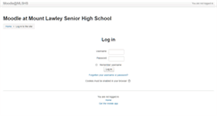 Desktop Screenshot of moodle.lawley.wa.edu.au
