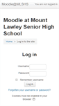 Mobile Screenshot of moodle.lawley.wa.edu.au