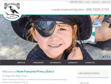 Tablet Screenshot of northfremantleps.wa.edu.au