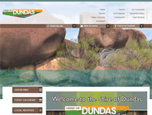 Tablet Screenshot of dundas.wa.gov.au