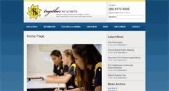 Desktop Screenshot of hedlandshs.wa.edu.au