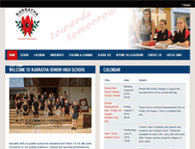 Tablet Screenshot of karrathashs.wa.edu.au