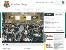 Tablet Screenshot of lasalle.wa.edu.au