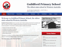 Tablet Screenshot of guildfordps.wa.edu.au