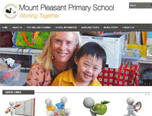 Tablet Screenshot of mountpleasantps.wa.edu.au