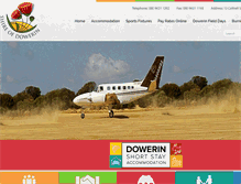 Tablet Screenshot of dowerin.wa.gov.au