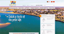 Desktop Screenshot of carnarvon.wa.gov.au