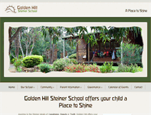 Tablet Screenshot of goldenhill.wa.edu.au