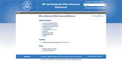 Desktop Screenshot of mp.wa.gov.au