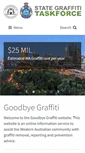 Mobile Screenshot of goodbyegraffiti.wa.gov.au