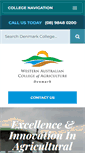 Mobile Screenshot of denmarkag.wa.edu.au