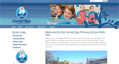 Desktop Screenshot of cometbayps.wa.edu.au