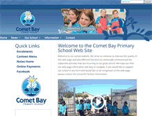 Tablet Screenshot of cometbayps.wa.edu.au