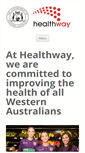 Mobile Screenshot of healthway.wa.gov.au