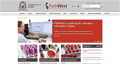 Desktop Screenshot of pathwest.health.wa.gov.au