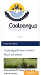 Mobile Screenshot of cooloongupps.wa.edu.au