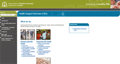 Desktop Screenshot of healthcorporatenetwork.health.wa.gov.au