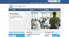 Desktop Screenshot of correctiveservices.wa.gov.au