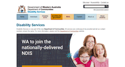 Desktop Screenshot of communitylife.disability.wa.gov.au