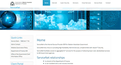Desktop Screenshot of online.wa.gov.au