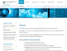 Tablet Screenshot of online.wa.gov.au