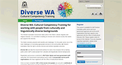 Desktop Screenshot of diversewa.omi.wa.gov.au