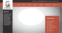 Desktop Screenshot of cuballing.wa.gov.au